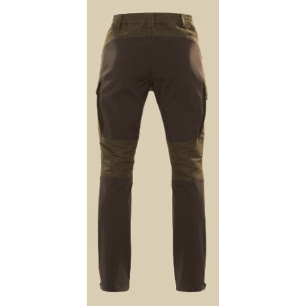 Härkila Scandinavian trousers, Willow green/Deep brown, size 50