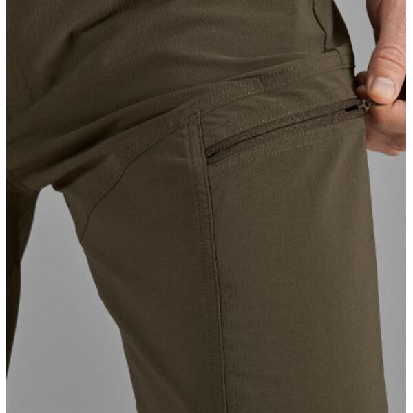 Härkila Trail trousers, Willow green, size 52