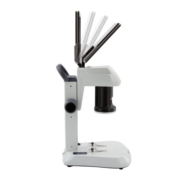 Optika, Microscope, SFX-85V, Digital Zoom, 9" monitor, 8x-54x, LED, reflected and transmitted light