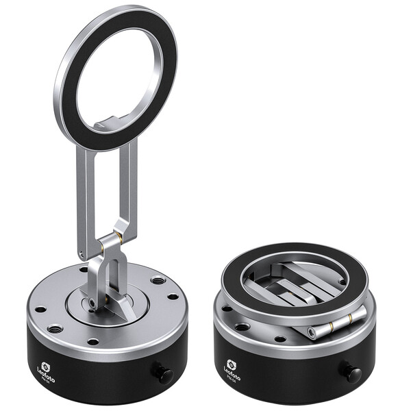 Leofoto Mounting PM-04 Magnetic mobile phone holder with electric suction cup