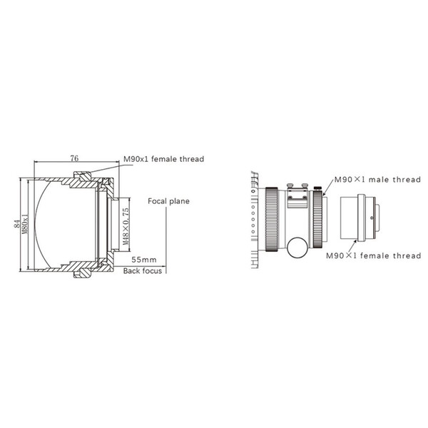 Askar full-frame Reducer for FRA600