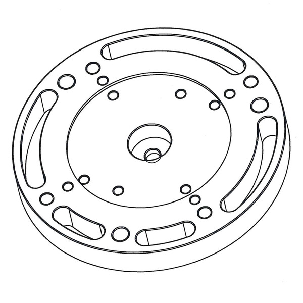 Omegon iOptron mounting adapter for Pro column