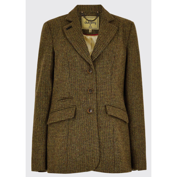 Dubarry of Ireland Darkhedge tweed jacket Heath size 36