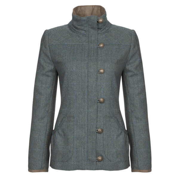 Dubarry of Ireland Bracken 89 Mist size 38 tweed jacket