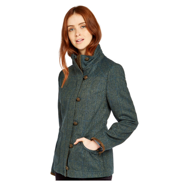 Dubarry of Ireland Bracken 89 Mist size 38 tweed jacket