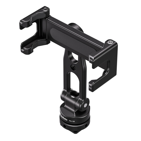 Leofoto Mounting FA-18 smartphone holder for hot shoe