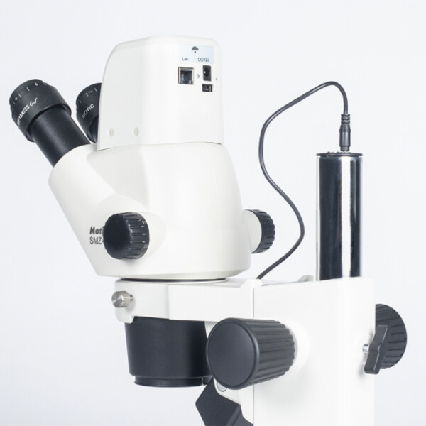 Motic Microscope SMZ-171iX, digital, 7.5x-50x, w.d. 110mm, 4 MP, 1/3", Wifi/Lan