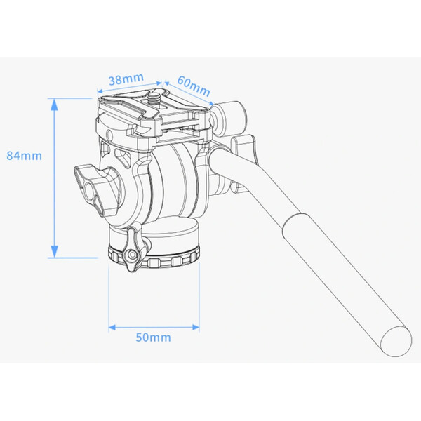 ZWO Video tilt head TH10 Seestar Smart Telescope