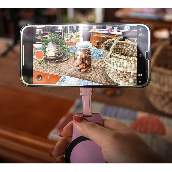 Leofoto Mounting PM-05 Magnetic Smartphone Holder Pink