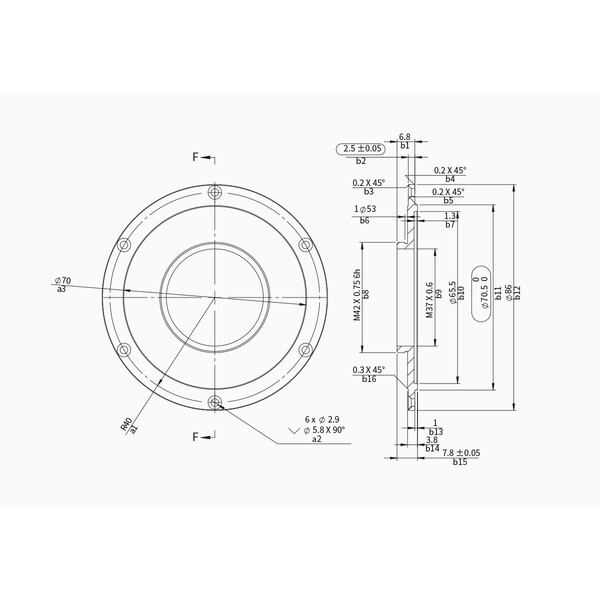 ZWO CAA-M42 Adapter