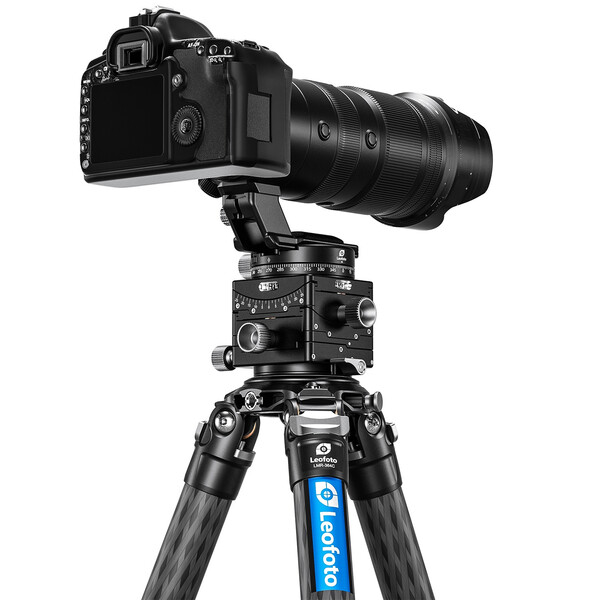 Leofoto Panoramic tripod head G6 with gear