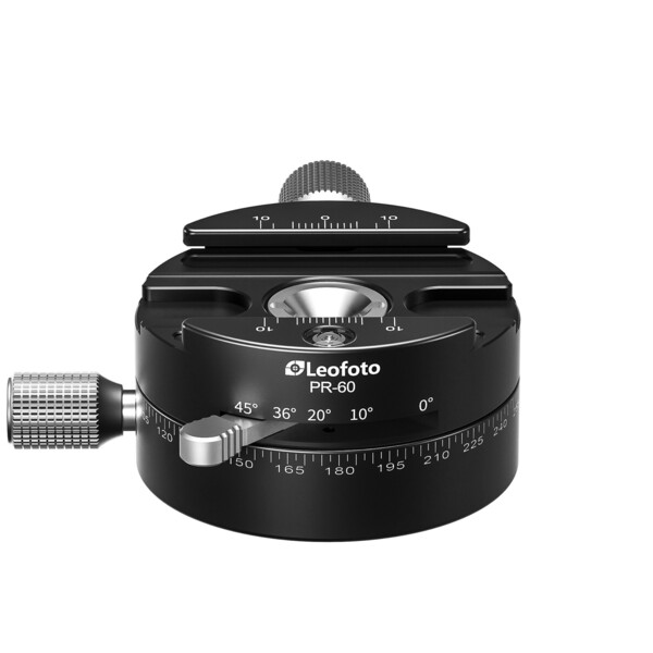 Leofoto Panoramic tripod head PR-60 mit Rastfunktion