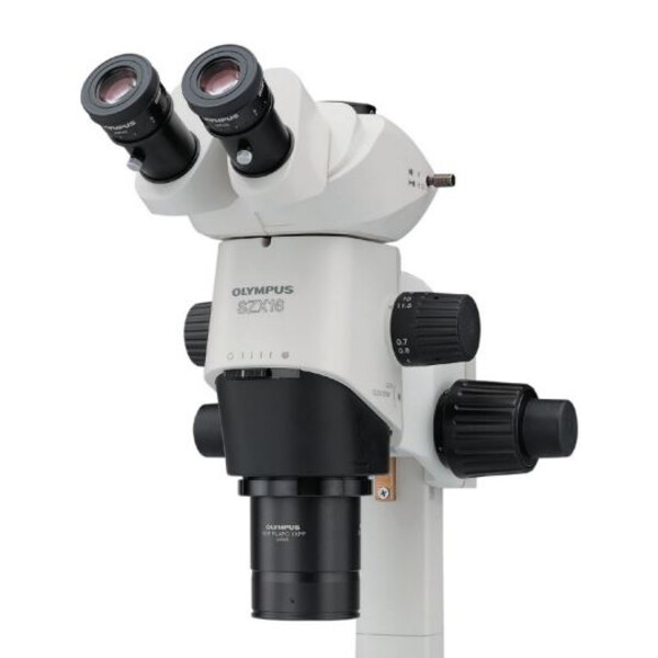 Evident Olympus Stereo zoom microscope SZX16, trino, 16.4:1, 7-115x, 60 mm, SZX2-ILLTQ LED