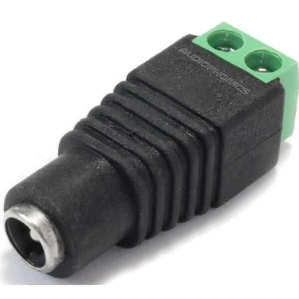 Pierro Astro 5.5/2.1 mm jack to screw terminal