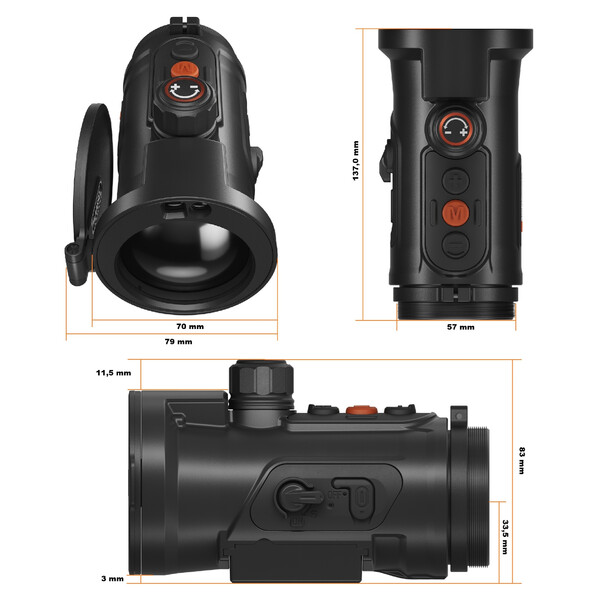 ThermTec Thermal imaging camera Hunt Pro 650L LRF