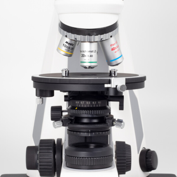 Motic Microscope Panthera TEC POL Epi, trino, infinity, plan, achro, 50x-400x, 10x/20mm, halogen/LED