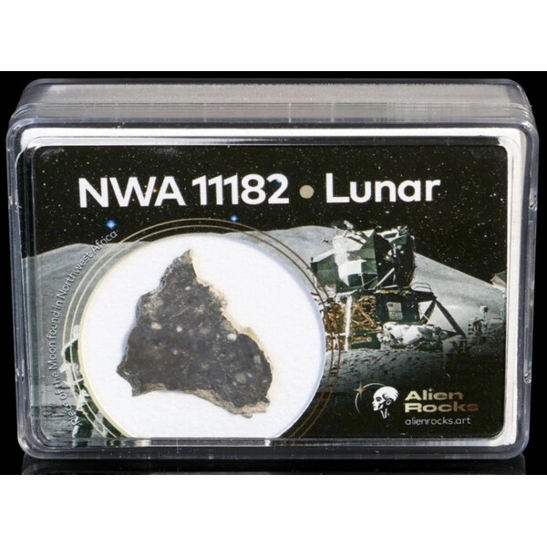 Alien Rocks Meteorites Lunar NWA 11182 1.5 - 2 grams