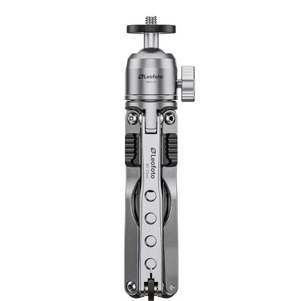Leofoto Tabletop tripod MT-03mini+MBH-20 silver
