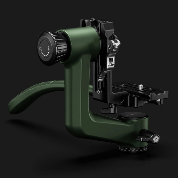 Leofoto 2-way-panheads PG-3SL green