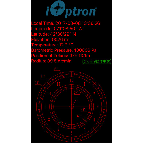 iOptron Pole finder AccuAlign HST