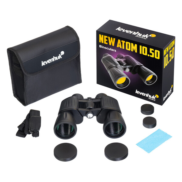 Levenhuk Binoculars New Atom 10x50