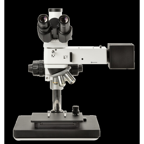 Euromex Microscope Mikroskop BS.4053-PLMRi, trino, plan, infinity, 50x-500x, 10x/22, LED, AL