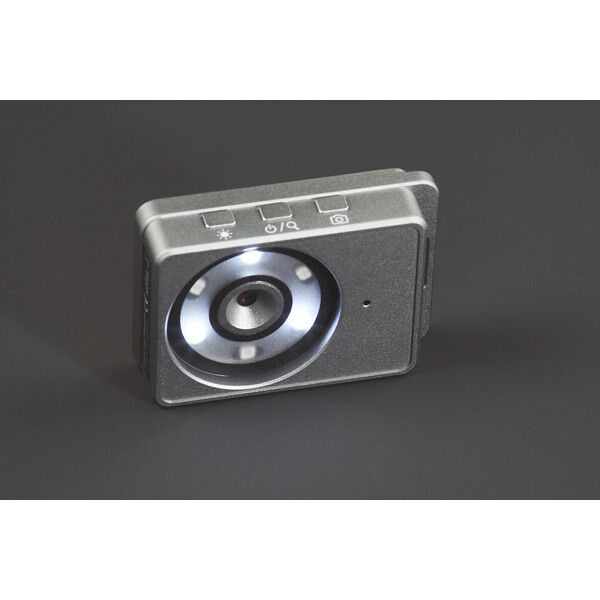 FPS Magic Loupe Cube electronic magnifying glass – compact, 7x to 19x zoom, UV light & 2.4" display