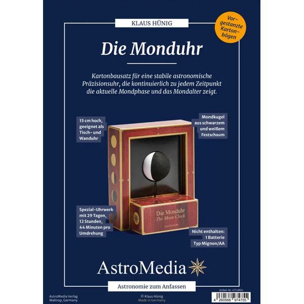 AstroMedia Kit The Moon Clock