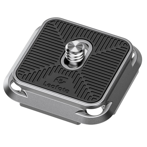 Leofoto Quick release plate QP-38 silver