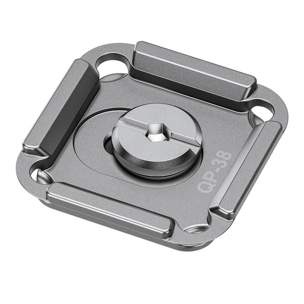 Leofoto Quick release plate QP-38 silver