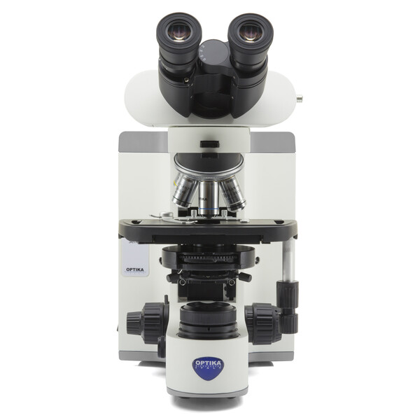Optika Microscope B-810PH, trino, HF, PH, (DF), infinity, plan, 100–1000x, LED