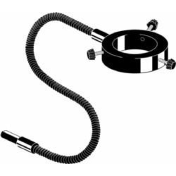 Euromex slit  ring light conductor, flexible  arm, LE.5240, Ø 8 mm, 100 cm