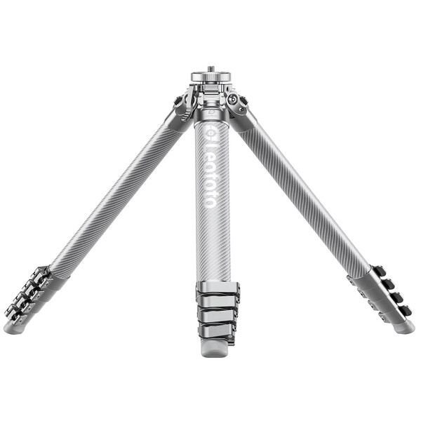 Leofoto Carbon tripod AZ-204C+LH-30R Azure Full Silver