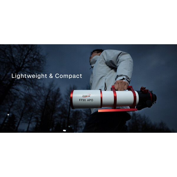 ZWO Apochromatic refractor AP 90/609 FF90