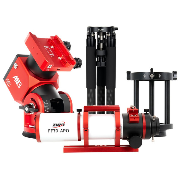ZWO Apochromatic refractor AP 70/490 FF70 AM3N+PE160+TC40