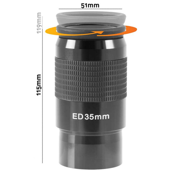 Eyepiece PARACOR UFL 35 mm 2"