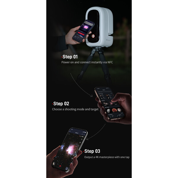ZWO Smart Telescope AP 50/260 Seestar S50 Pro