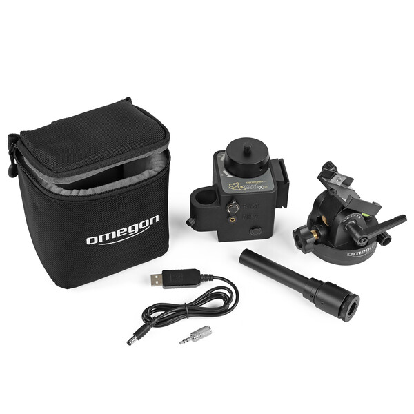 Omegon Mount Segugio Tracker Set with polar wedge and pole finder