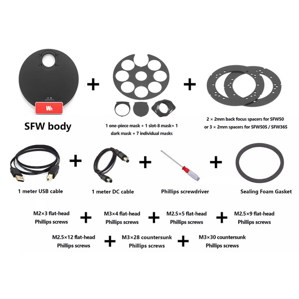 Wanderer Astro Snowflake 7+1 36mm