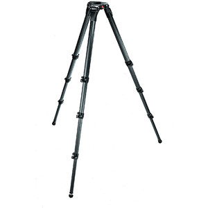 Manfrotto 536 MPRO video tripod with 75/100 mm half-shell, monotube, 3 section telescopic legs