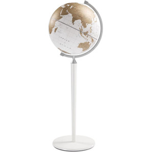 Zoffoli Floor globe Vasco da Gama All White 40cm