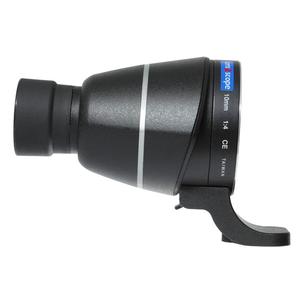 Lens2scope , for Nikon F, black, straight view