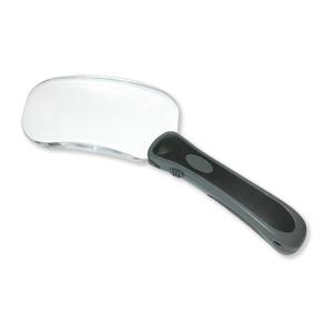 Carson RimFree 2X rimless LED illuminated magnifying glass