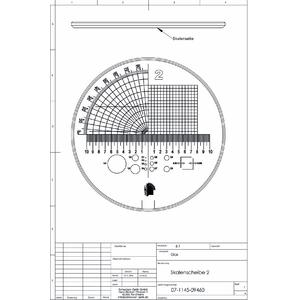 Schweizer Scale 2 for Tech-Line stand magnifying glass