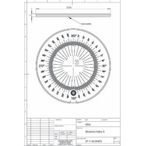 Schweizer Scale 3 for Tech-Line stand magnifying glass