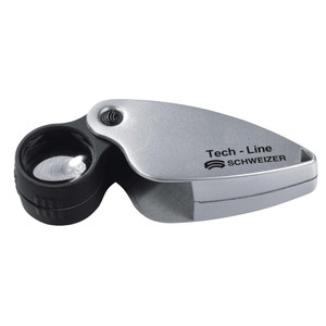 Schweizer Magnifying glass Tech-Line 15X folding magnifier