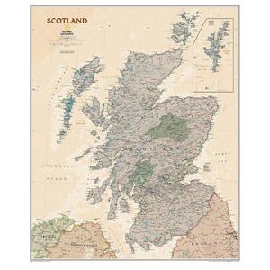 National Geographic Map Scotland