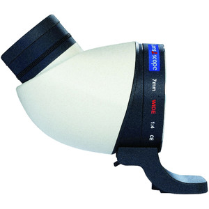 Lens2scope , 7mm wide angle, for Canon EOS lenses, white, angled eyepiece
