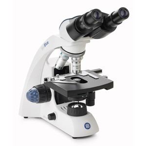 Euromex Microscope Mikroskop BioBlue, BB.4263, bino, DIN, semiplan, 40x-600x, 10x/18, NeoLED, 1W
