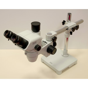 Hund Wiloskop stereo microscope - F Zoom with ST base - S, trinocular